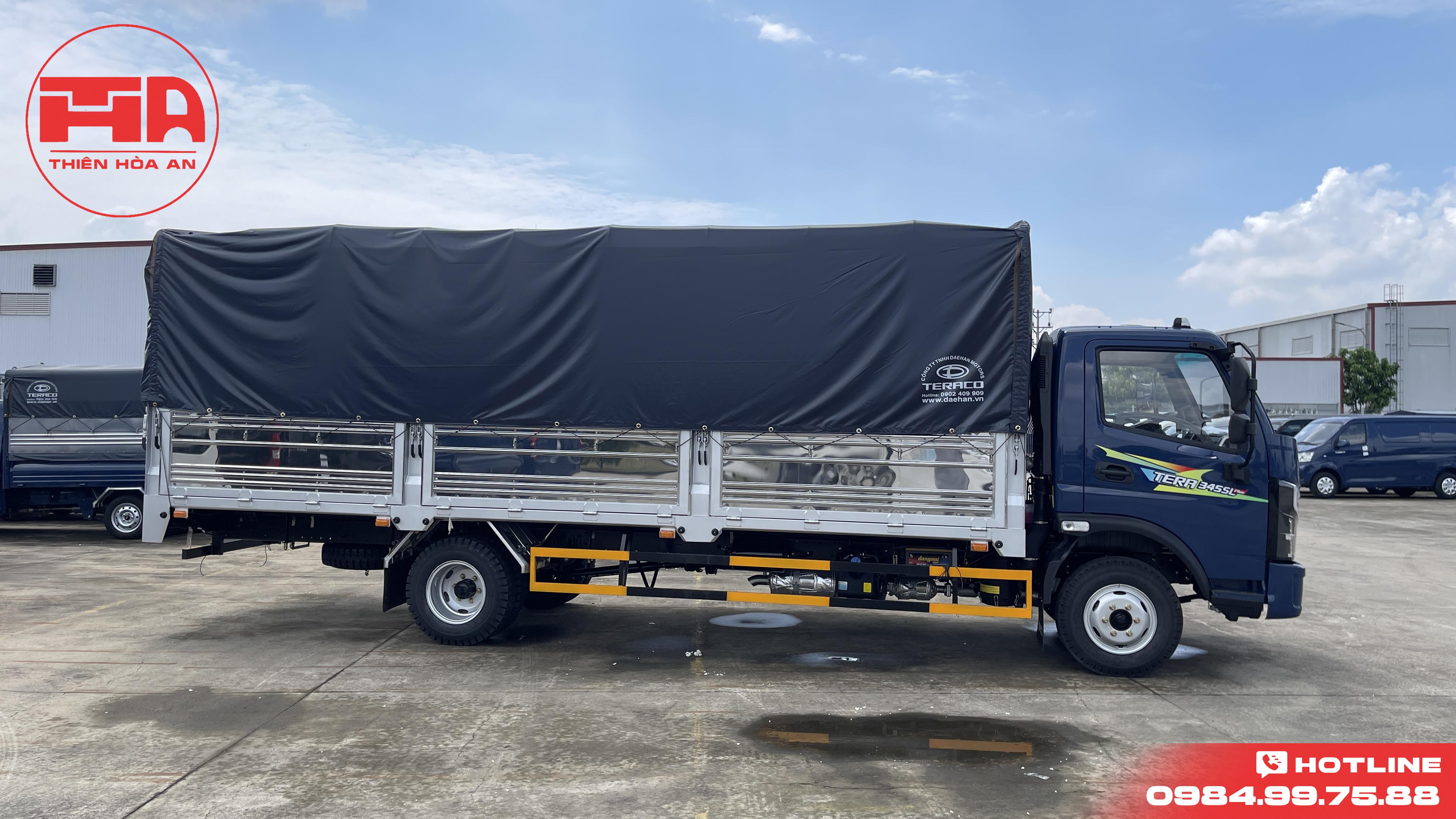 Tera345SL plus thùng mui bạt